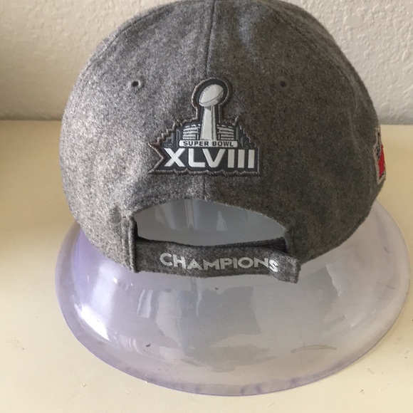 Seattle Seahawks Super Bowl Champion XLVII Hat - Picture 3 of 6